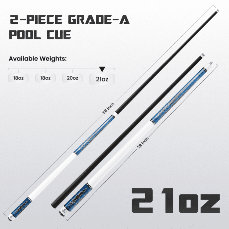 Big Carbon III Blue White 21oz weight option