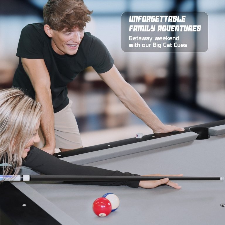 Big Cat Carbon IV Grey Black - Big Cat Cues