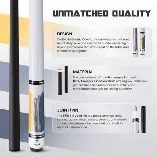 Big Cat Carbon Paint VI Electric Ocean - Big Cat Cues