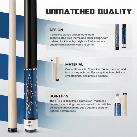 Big Cat II Blue Black product description