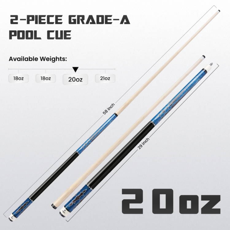 Big Cat II Blue Black 20oz weight option