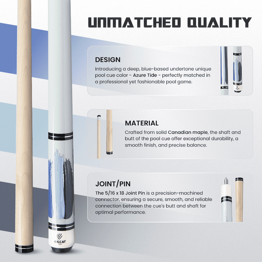 Big Cat Paint III Azure Tide - Big Cat Cues