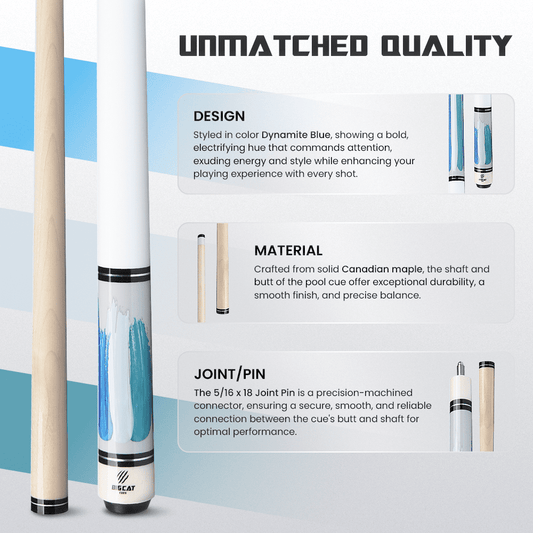 Big Cat Paint II Dynamite Blue - Big Cat Cues