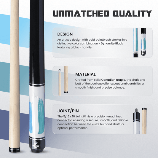 Big Cat Paint VII Dynamite Black - Big Cat Cues