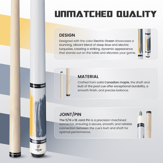 Big Cat Paint VI Electric Ocean - Big Cat Cues