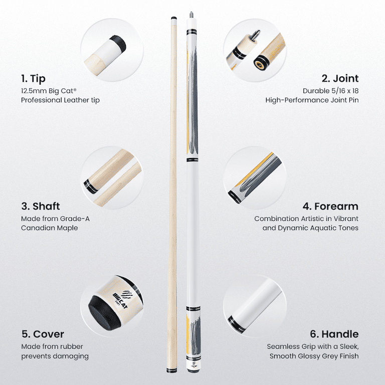 Big Cat Paint VI Electric Ocean - Big Cat Cues