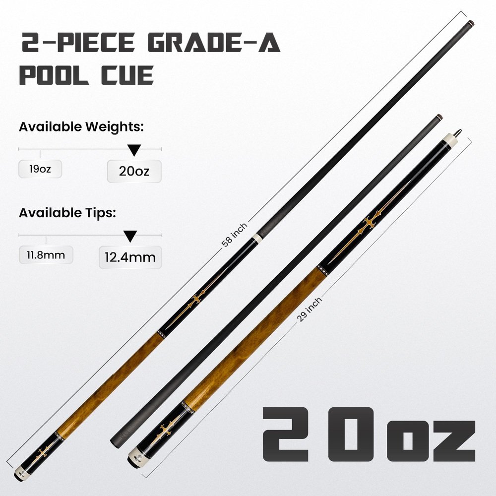 Mondo Carbon Curly Maple/Black Cue