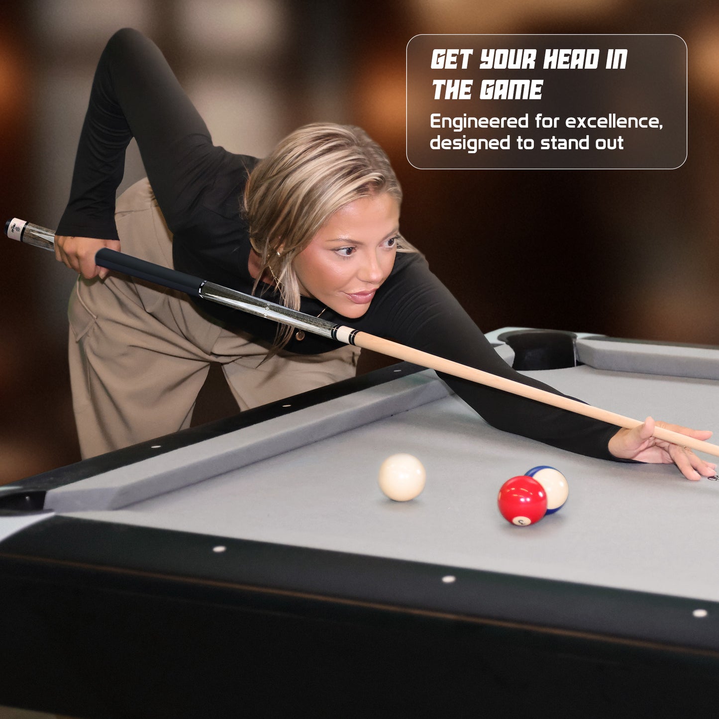 Big Cat VI Grey Silver - Big Cat Cues