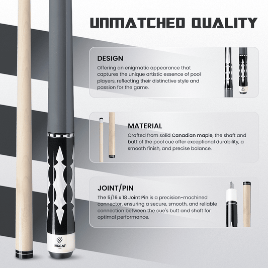 Big Cat V Black Black - Big Cat Cues