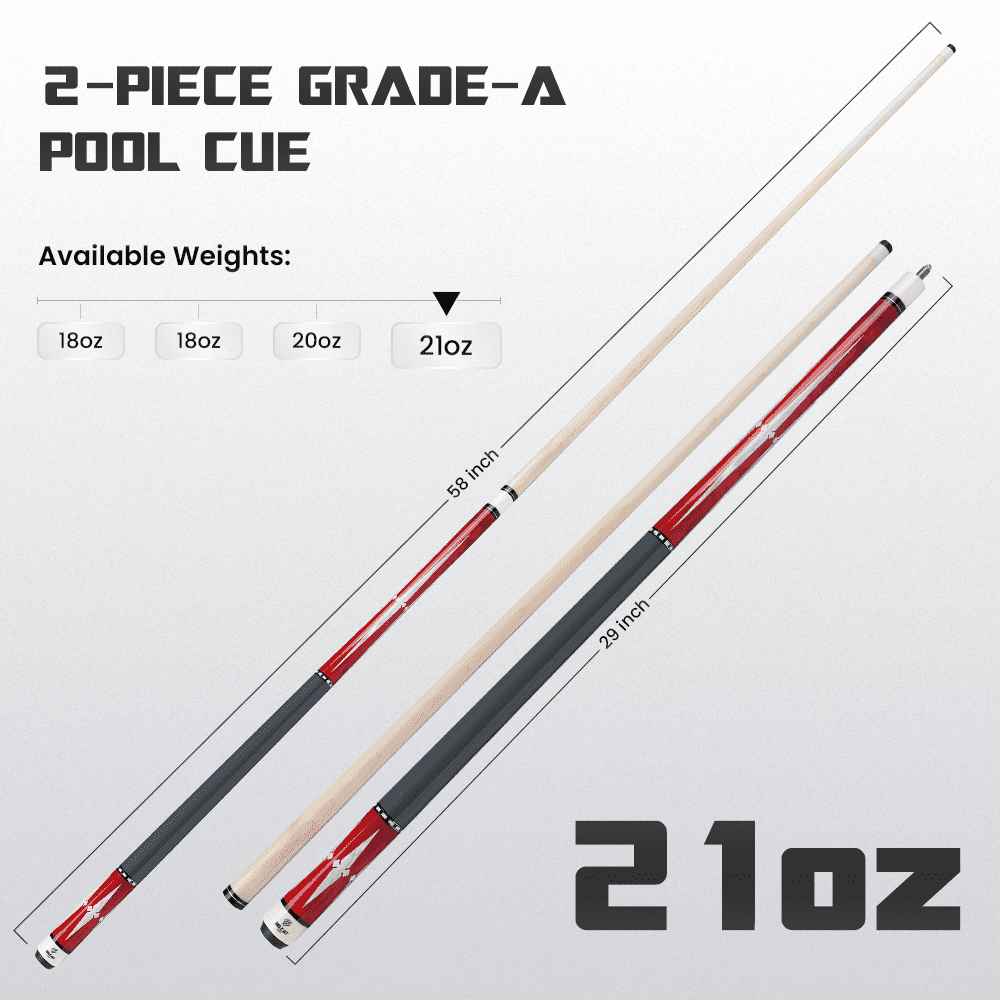Big Cat I Red Silver - Big Cat Cues