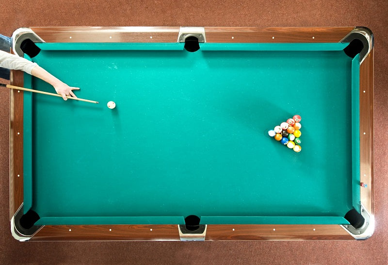 how to break in pool