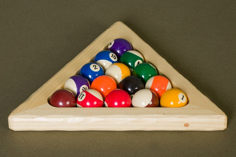 how to rack pool balls