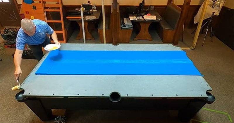 how to refelt a pool table