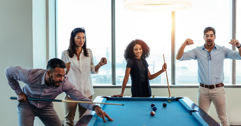 pool table sizes