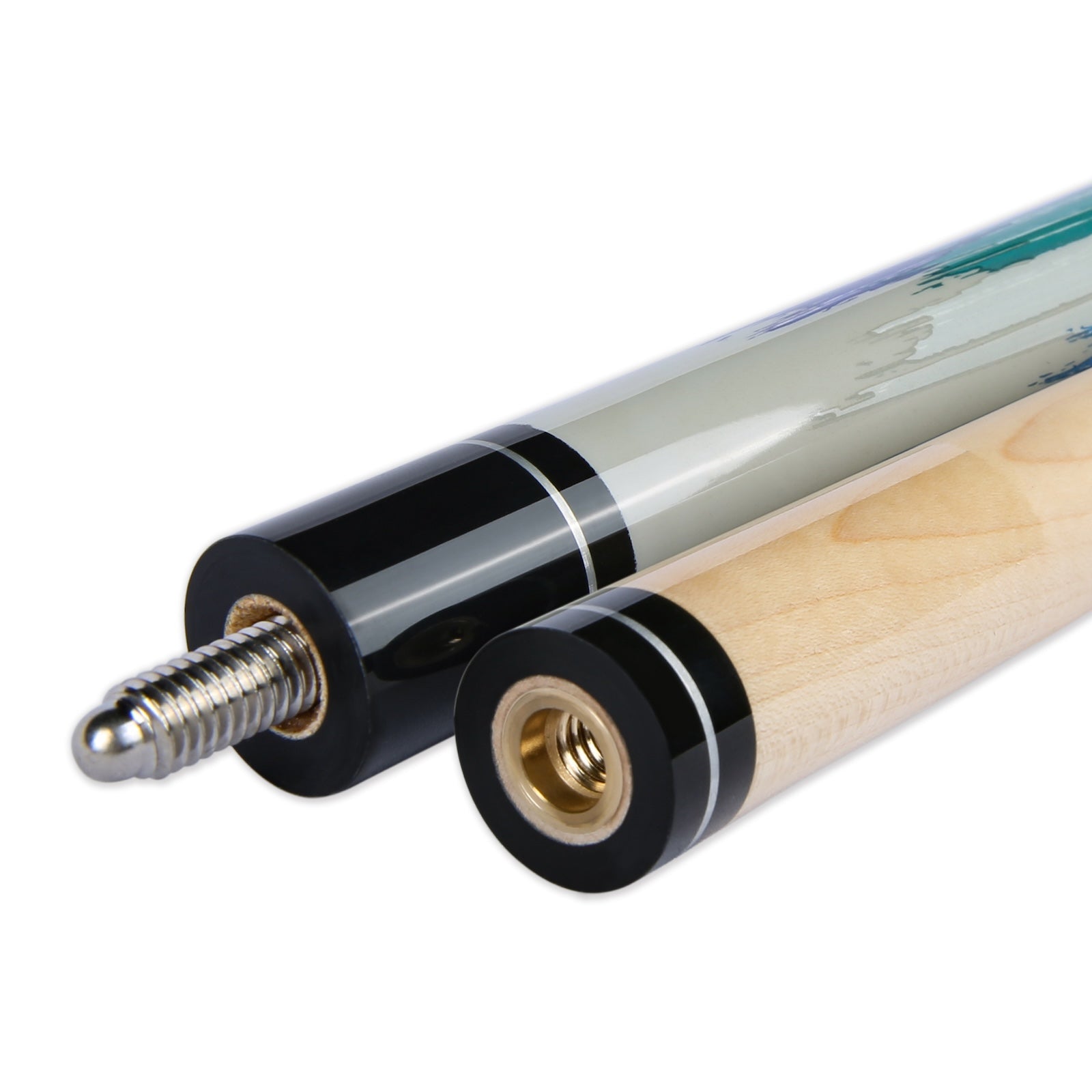 Natural Walnut Pool Cue Players G-3395 Pool Cue Stick - Midnight