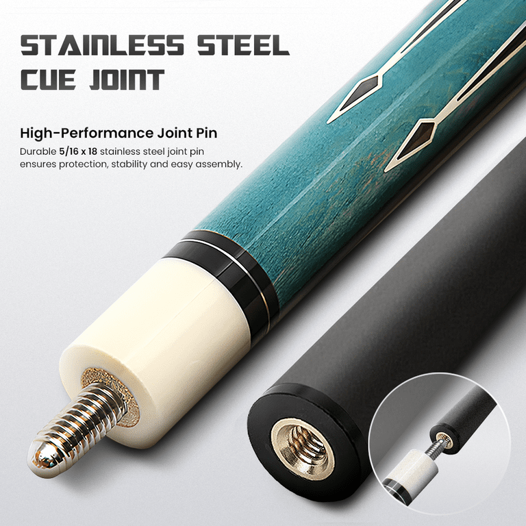 Big Cat Carbon II Blue Black - Big Cat Cues