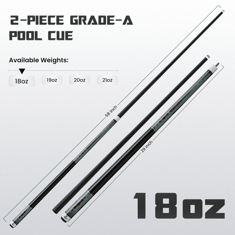 Big Cat Carbon II Blue Black - Big Cat Cues
