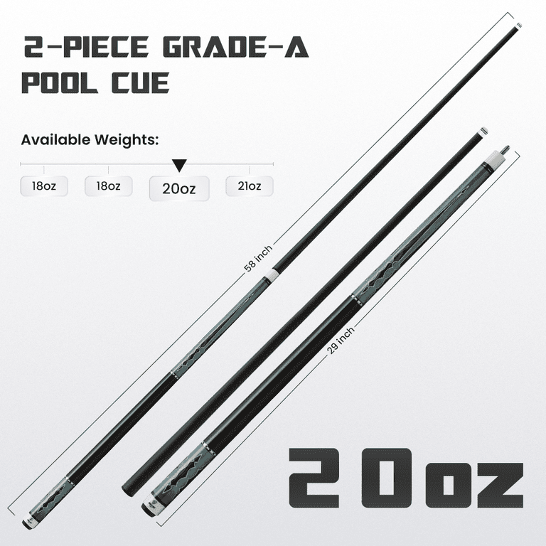 Big Cat Carbon II Blue Black - Big Cat Cues