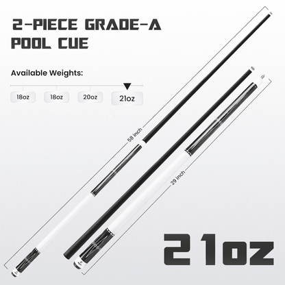Big Cat Carbon IV Grey Black - Big Cat Cues