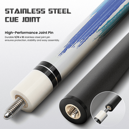 Big Cat Carbon Paint II Dynamite Blue - Big Cat Cues