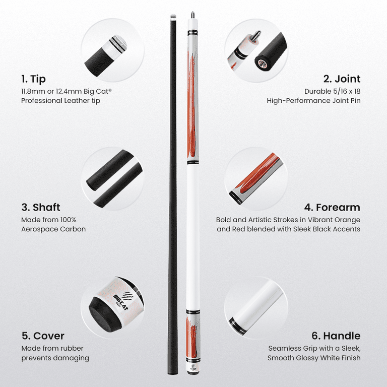 Big Cat Carbon Paint I Invigorate - Big Cat Cues