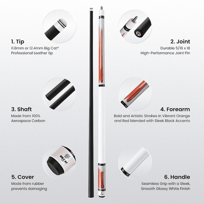 Big Cat Carbon Paint I Invigorate - Big Cat Cues