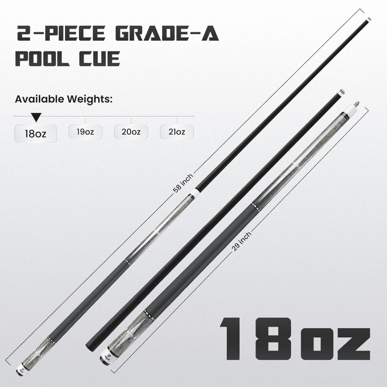 Big Cat Carbon VI Grey Silver - Big Cat Cues