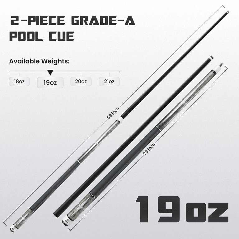 Big Cat Carbon VI Grey Silver - Big Cat Cues