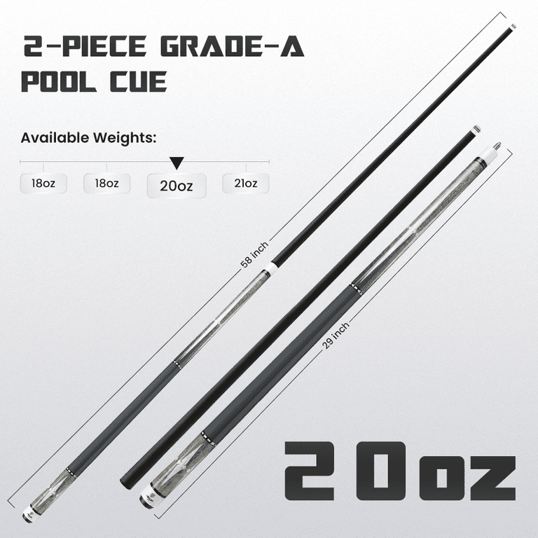 Big Cat Carbon VI Grey Silver - Big Cat Cues