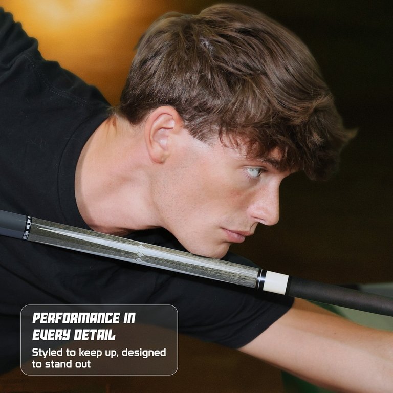 Big Cat Carbon VI Grey Silver - Big Cat Cues