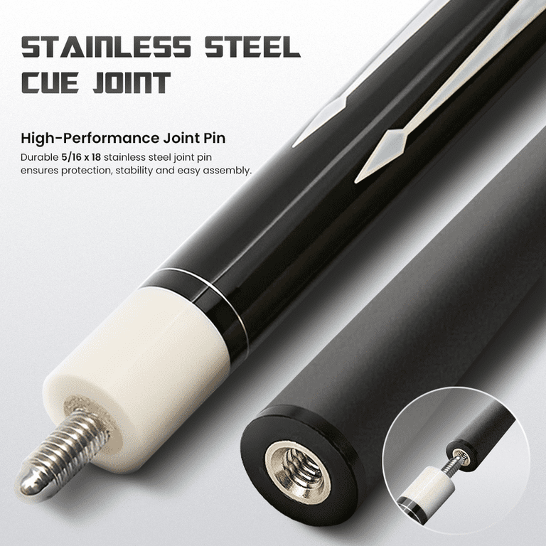 Big Cat Carbon V Black Black - Big Cat Cues
