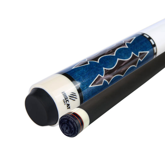Big Cat Carbon III Blue White Cue