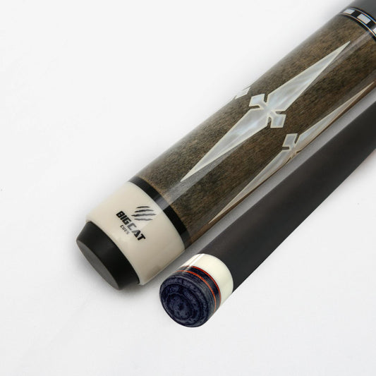Big Cat Carbon VI Grey Silver Cue