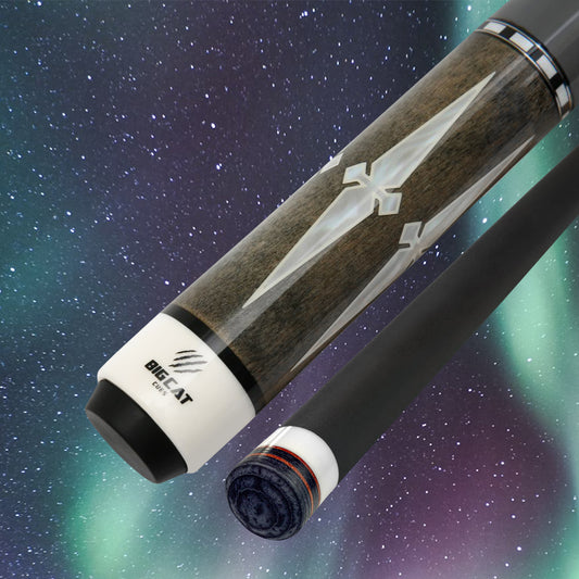 Big Cat Carbon VI Grey Silver Cue