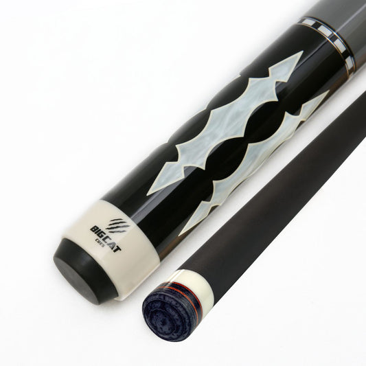 Big Cat Carbon V Black Black Cue