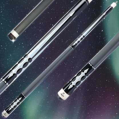 Timeless Carbon Black with Grey Handle Cue
