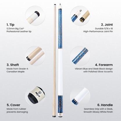 Big Cat III Blue White product specification