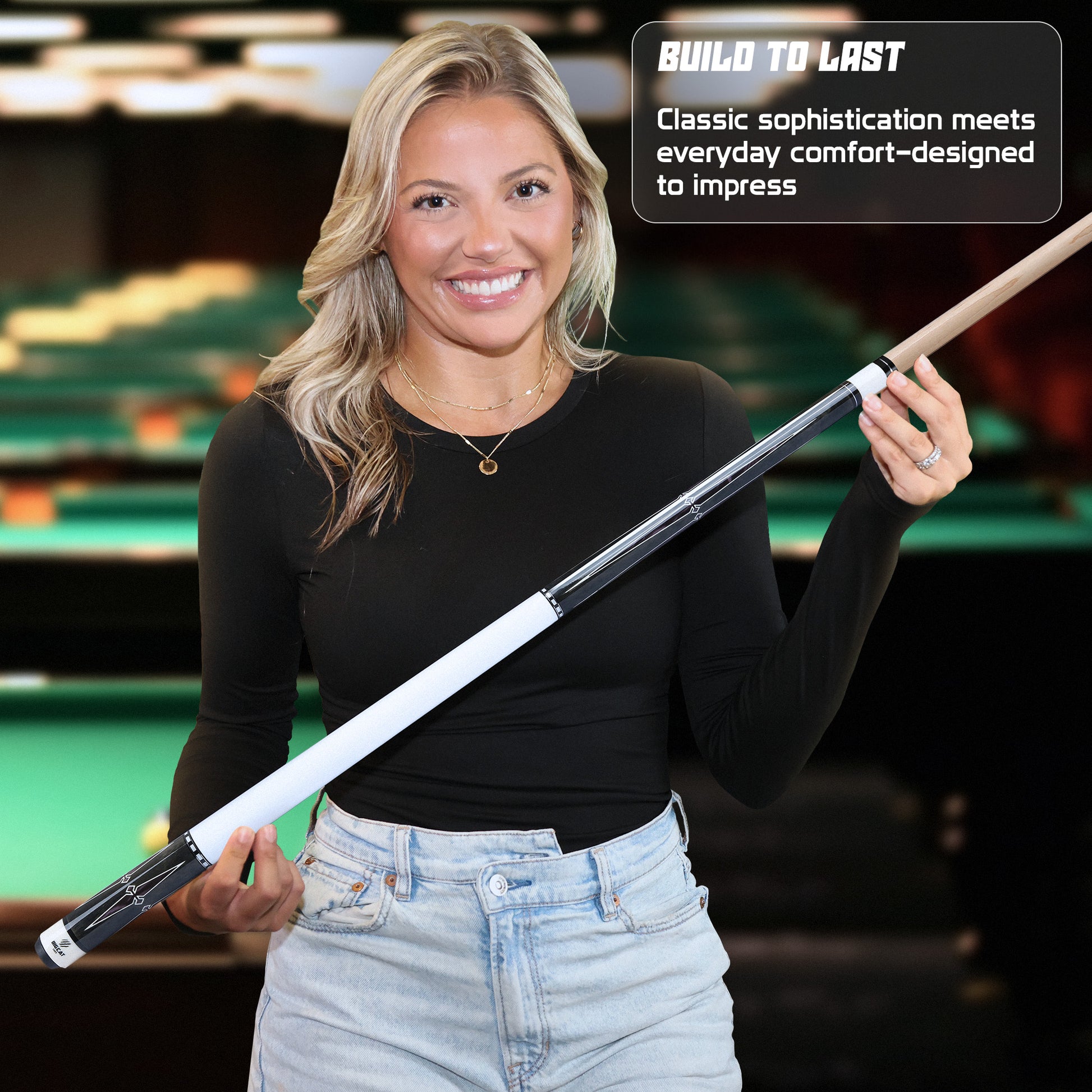 Big Cat IV Grey Black - Big Cat Cues