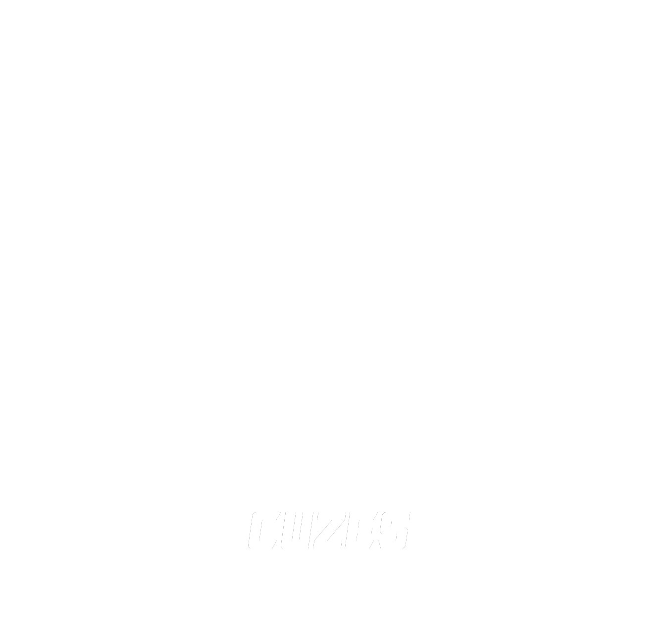 Big cat logo white logo transparent