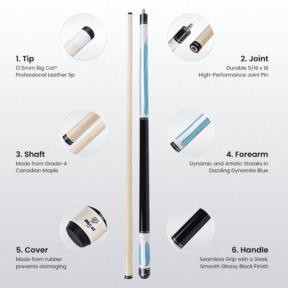 Big Cat Paint VII Dynamite Black - Big Cat Cues