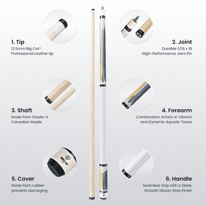 Big Cat Paint VI Electric Ocean - Big Cat Cues