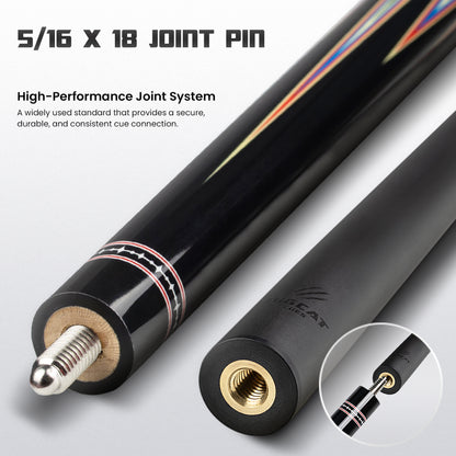 Mondo Carbon Butterfly Red/Black Cue
