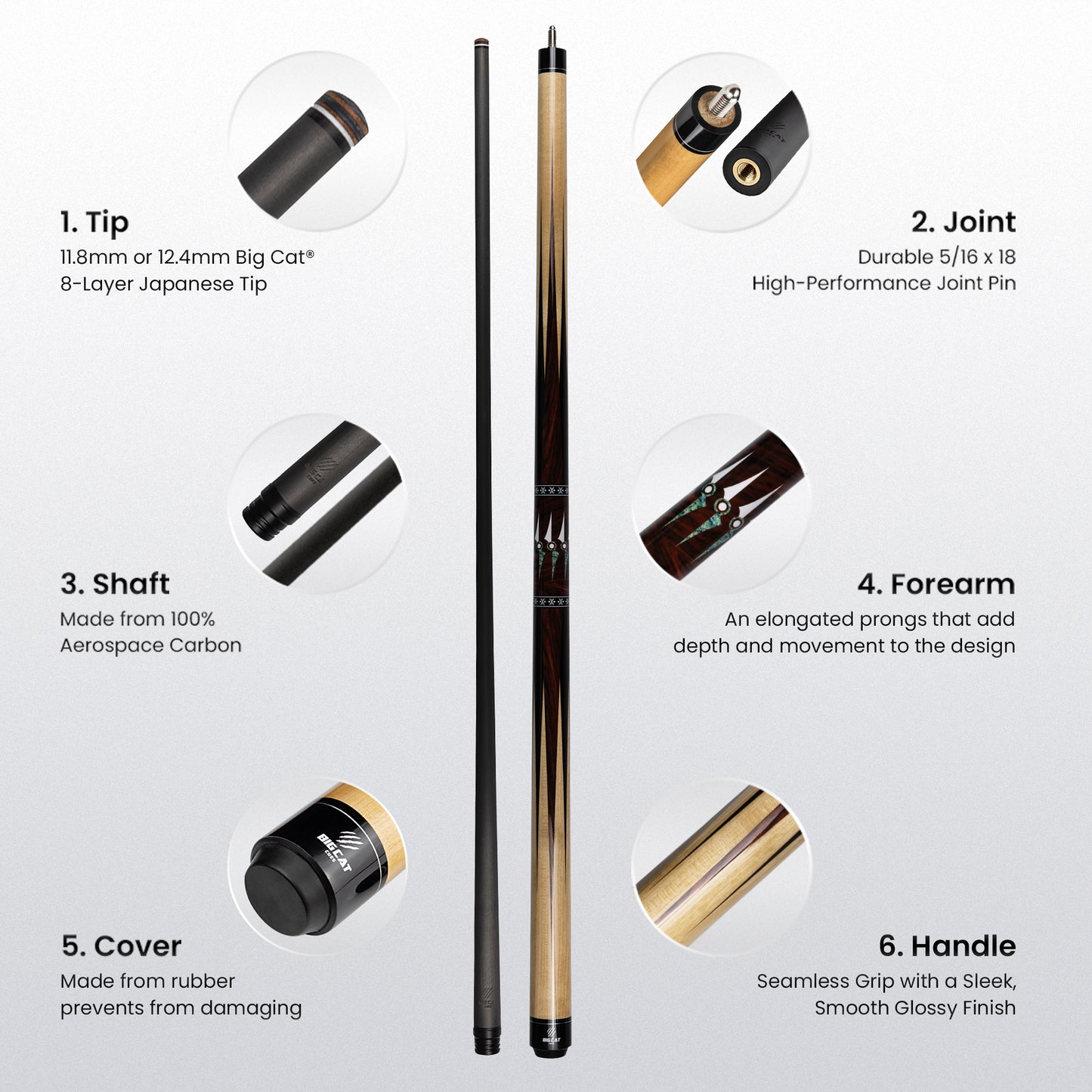 Mondo Carbon Coco Cue