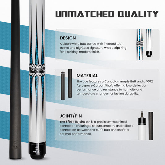 Big Cat Carbon Platinum I Cue