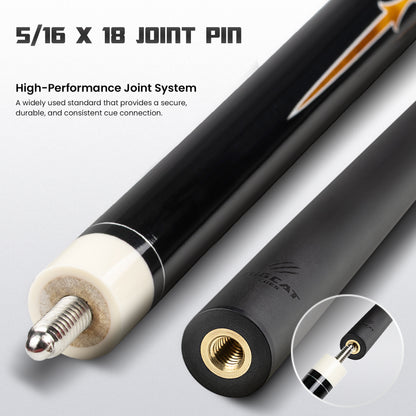 Mondo Carbon Curly Maple/Black Cue