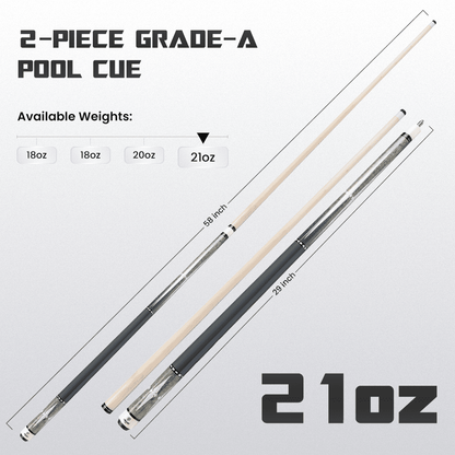 Big Cat VI Grey Silver - Big Cat Cues