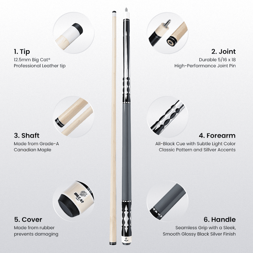Big Cat V Black Black - Big Cat Cues