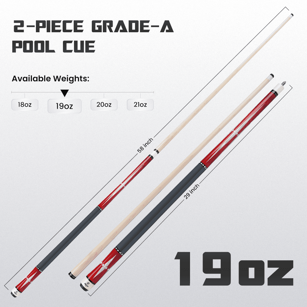 Big Cat I Red Silver - Big Cat Cues