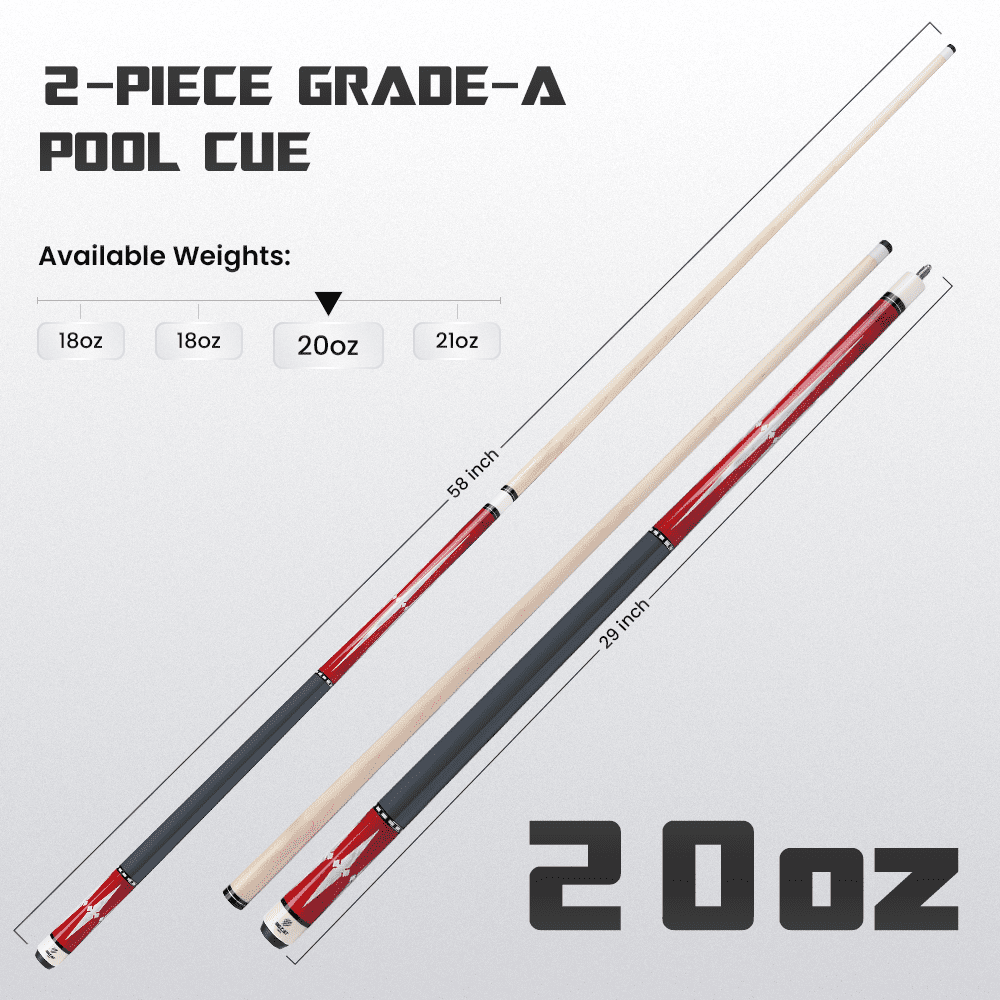 Big Cat I Red Silver - Big Cat Cues